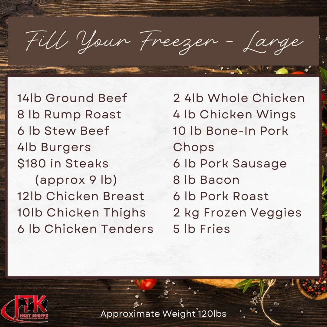 Fill Your Freezer - Large