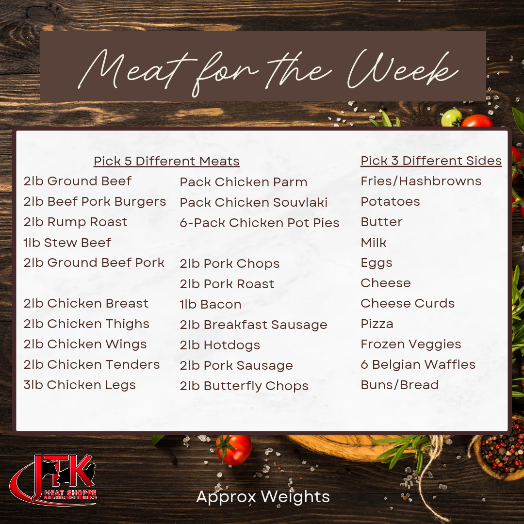 Meat For The Week Pack