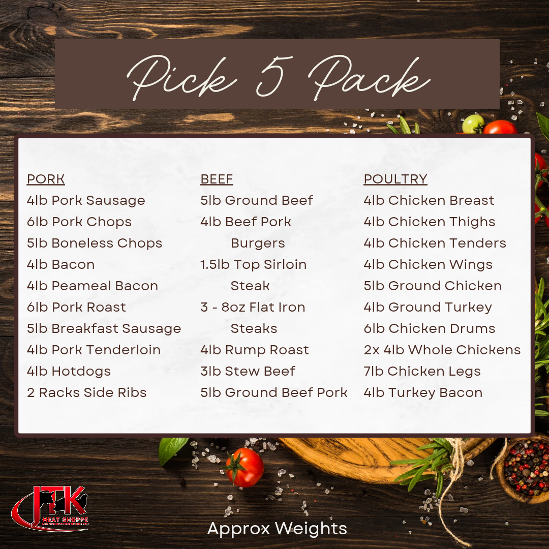 Pick 5 Package