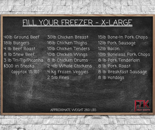 Fill Your Freezer - Xlarge