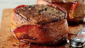Bacon Wrapped Tenderloin Steak