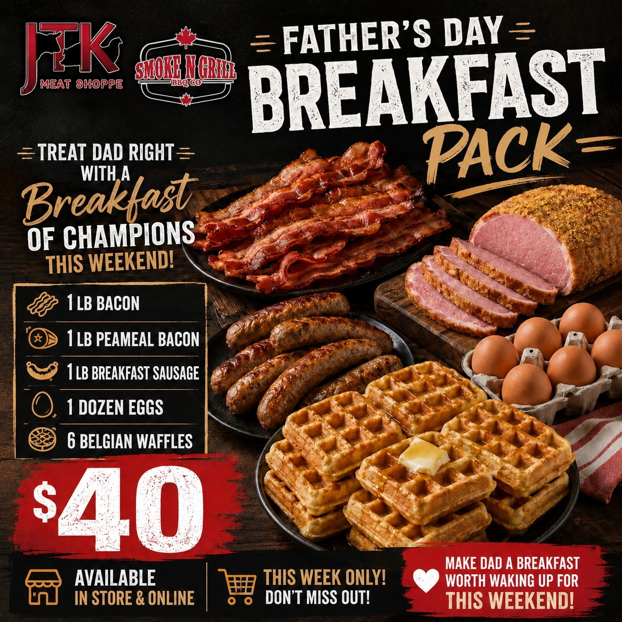 Fathers Day Breakfast Pack