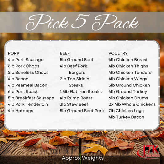 Pick 5 Package