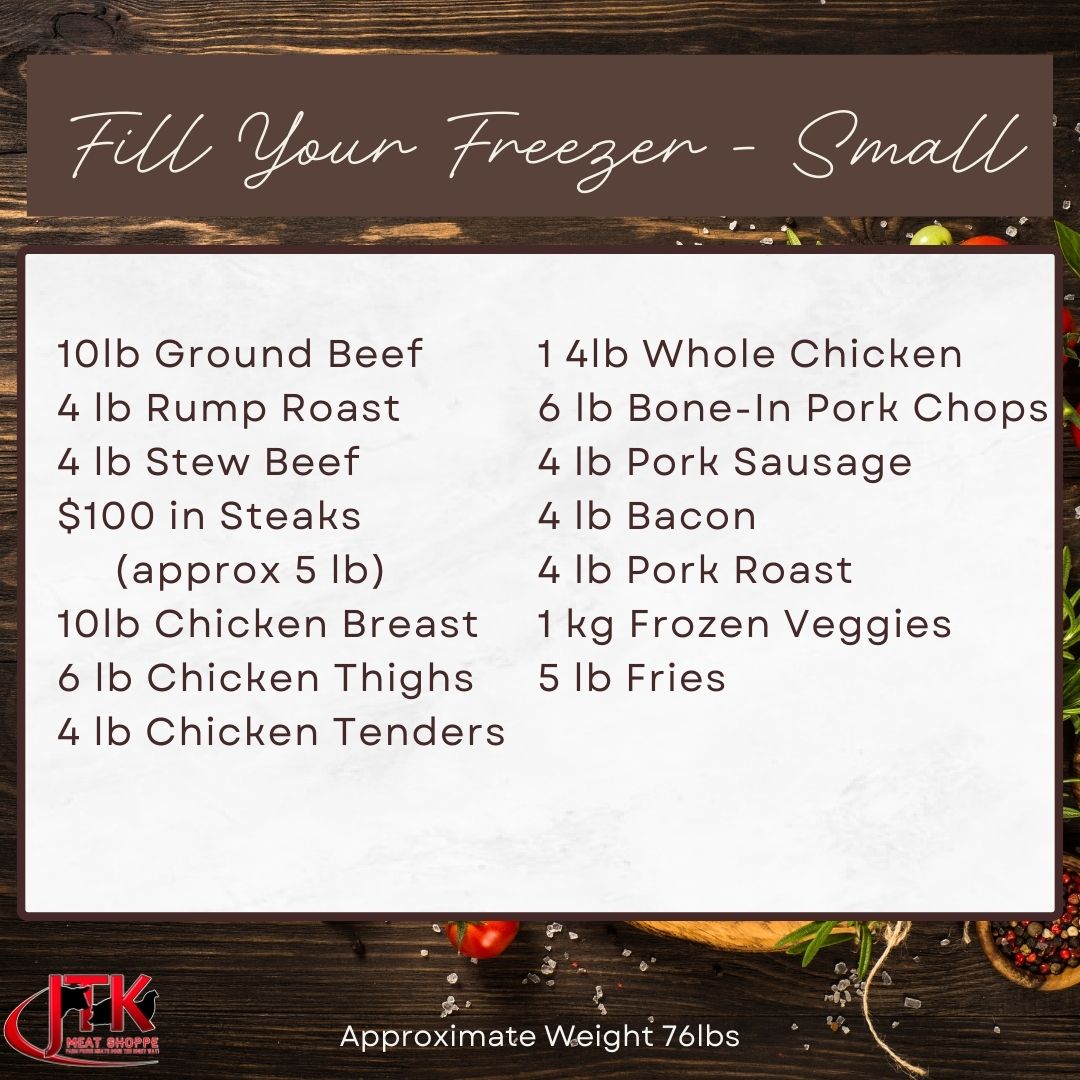 Fill Your Freezer - Small