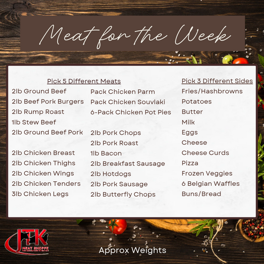 Meat For The Week Pack