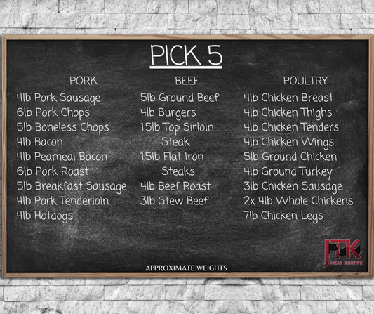 Pick 5 Package