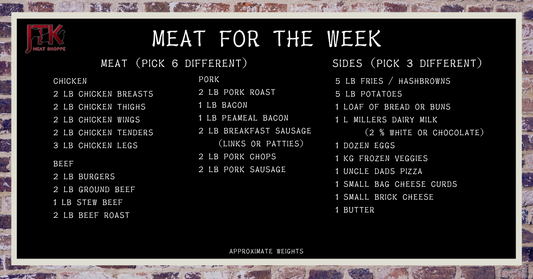 Meat For The Week Pack