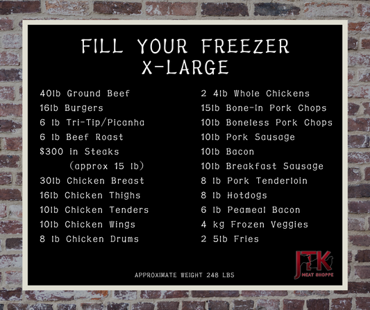 Fill Your Freezer - Xlarge