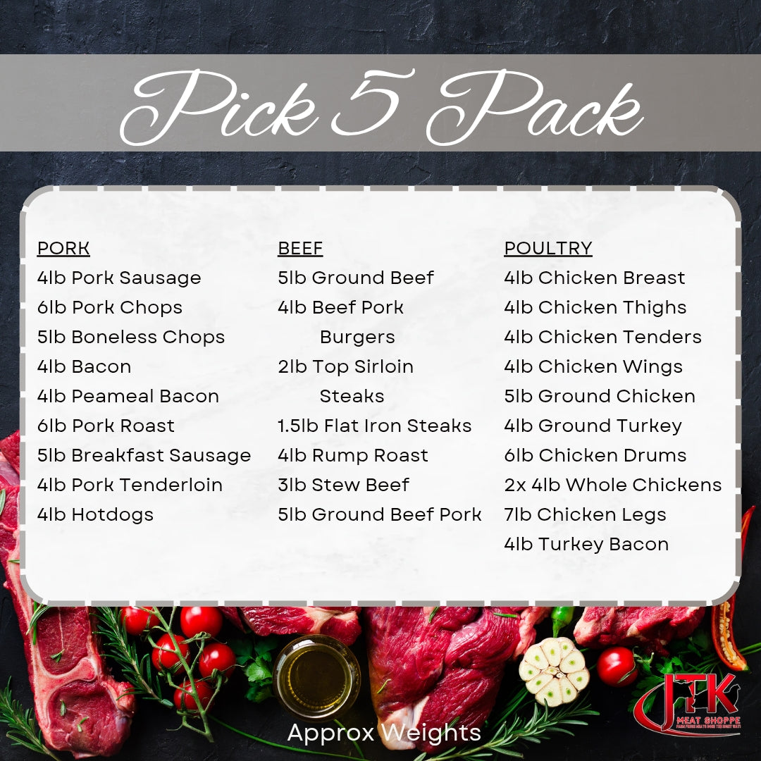 Pick 5 Package
