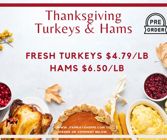 Thanksgiving Whole Turkey ** Pre Order **