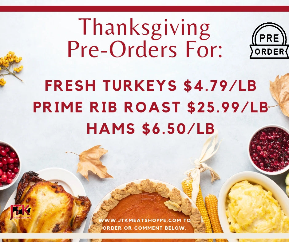 Thanksgiving Ham (Approx 5 Lbs) ** Pre Order **